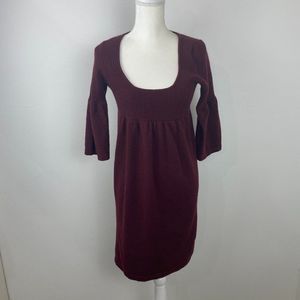 Cadeau sweater dress size M 3/4 sleeves